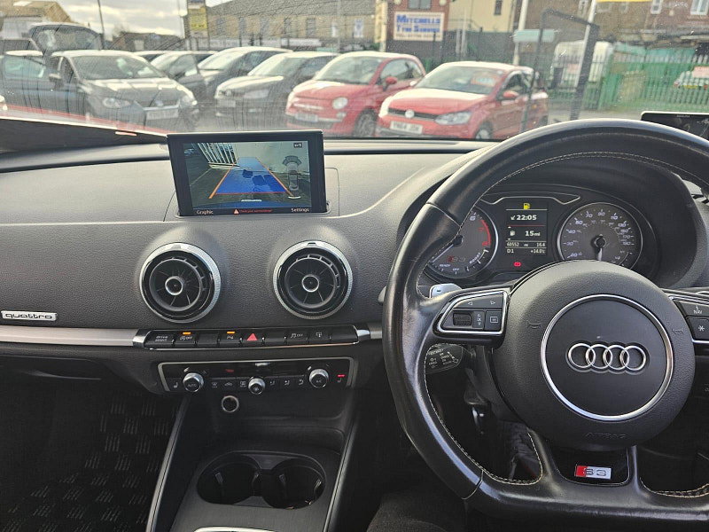 Audi S3 2.0 TFSI Sportback S Tronic quattro Euro 6 (s/s) 5dr (Nav) 5dr Automatic 2015