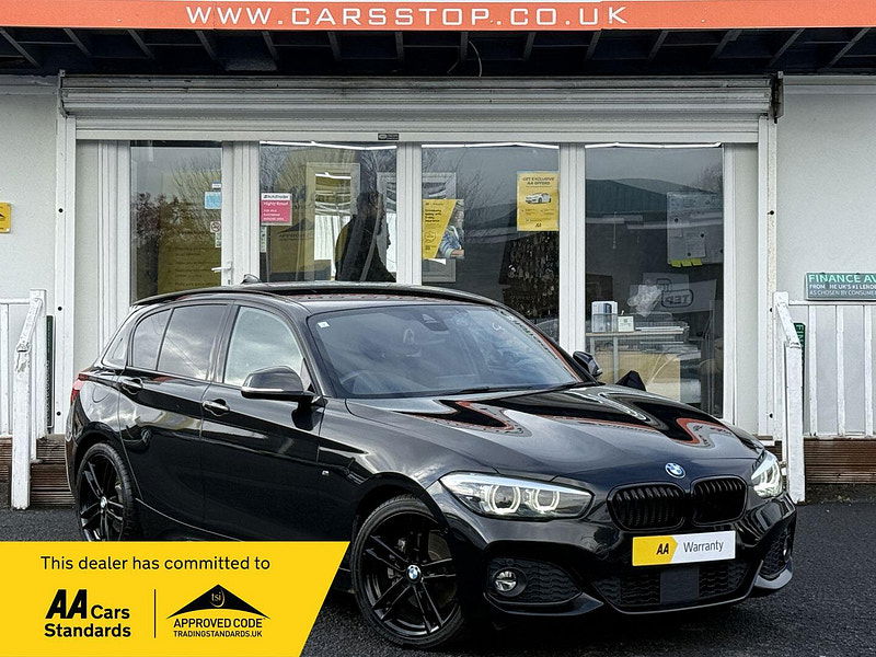 BMW 1 Series 2.0 118d M Sport Shadow Edition Auto Euro 6 (s/s) 5dr 5dr Automatic 2019