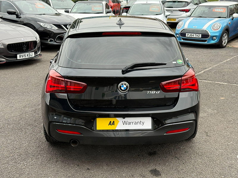 BMW 1 Series 2.0 118d M Sport Shadow Edition Hatchback 5dr Diesel Auto Euro 6 (s/s) (150 ps) 5dr Automatic 2019