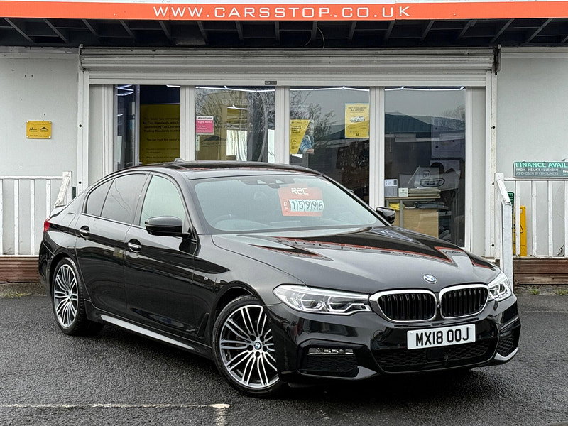 BMW 5 Series 2.0 520d M Sport Auto Euro 6 (s/s) 4dr 4dr Automatic 2018