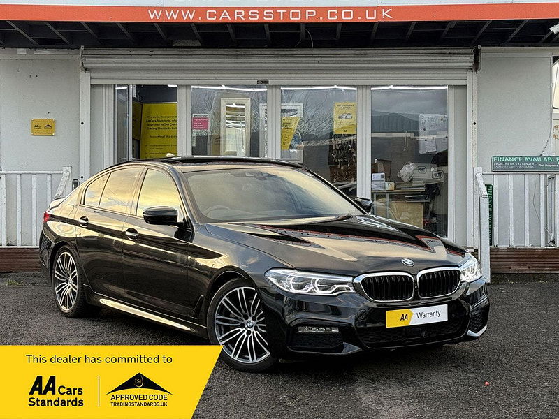 BMW 5 Series 2.0 520d M Sport Auto Euro 6 (s/s) 4dr 4dr Automatic 2018