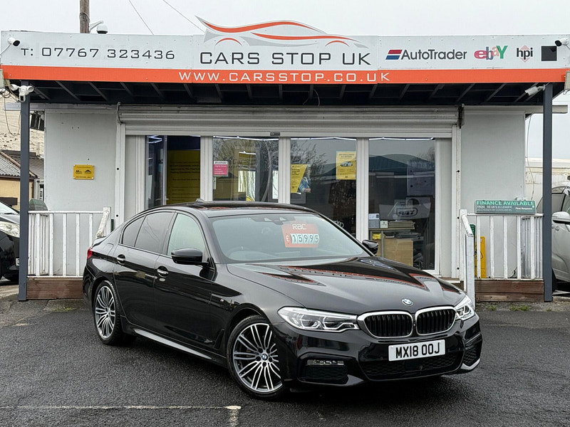 BMW 5 Series 2.0 520d M Sport Auto Euro 6 (s/s) 4dr 4dr Automatic 2018