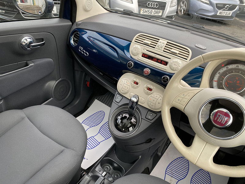 Fiat 500 0.9 TwinAir Lounge Dualogic Euro 5 (s/s) 3dr 3dr Automatic 2013