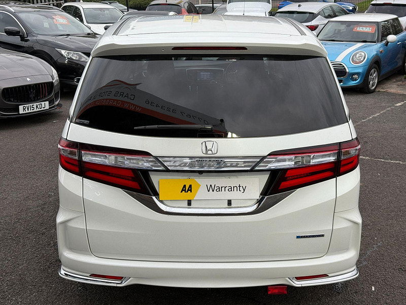 Honda Odyssey ABSOLUTE 2LT PETROL HYBRID 7 SEATS 5dr Automatic 2016