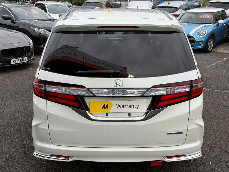 Honda Odyssey Honda Odyssey ABSOLUTE 2LT PETROL HYBRID 7 SEATS 5dr Automatic 2016
