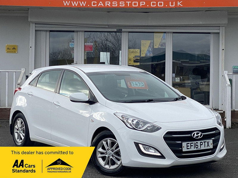 Hyundai I30 1.6 CRDi Blue Drive SE Euro 6 (s/s) 5dr 5dr Manual 2016