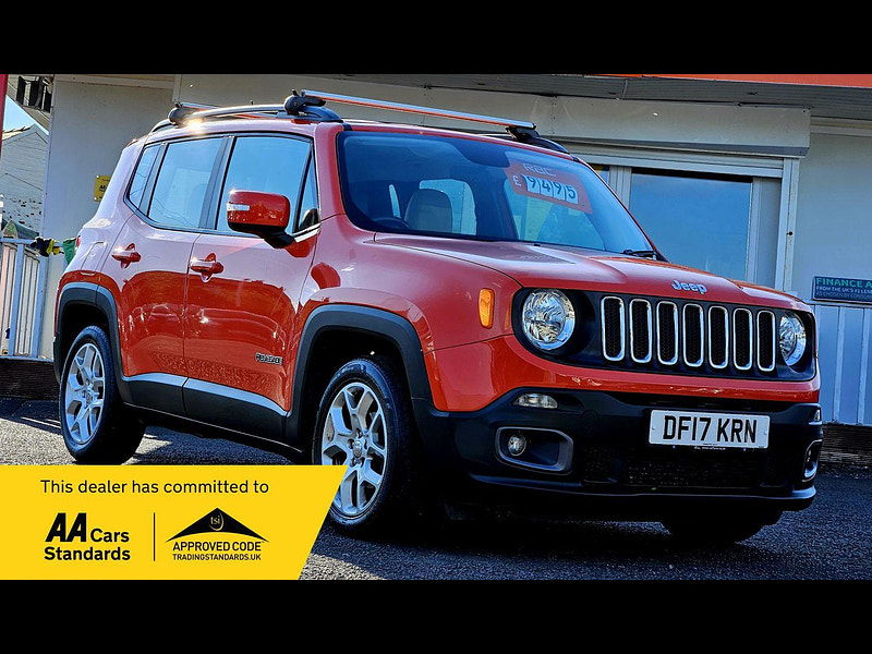 Jeep Renegade 1.6 MultiJetII Longitude DDCT Euro 6 (s/s) 5dr 5dr Automatic 2017