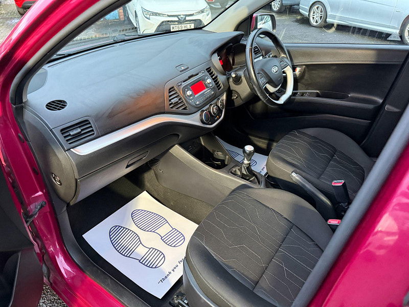 Kia Picanto 1.25 EcoDynamics 2 Euro 5 (s/s) 5dr 5dr Manual 2015