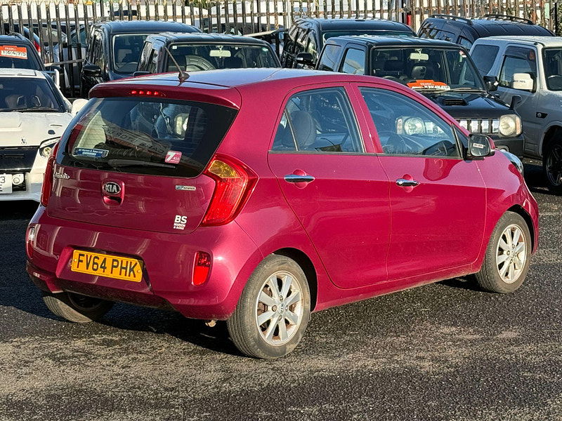 Kia Picanto 1.25 EcoDynamics 2 Euro 5 (s/s) 5dr 5dr Manual 2015