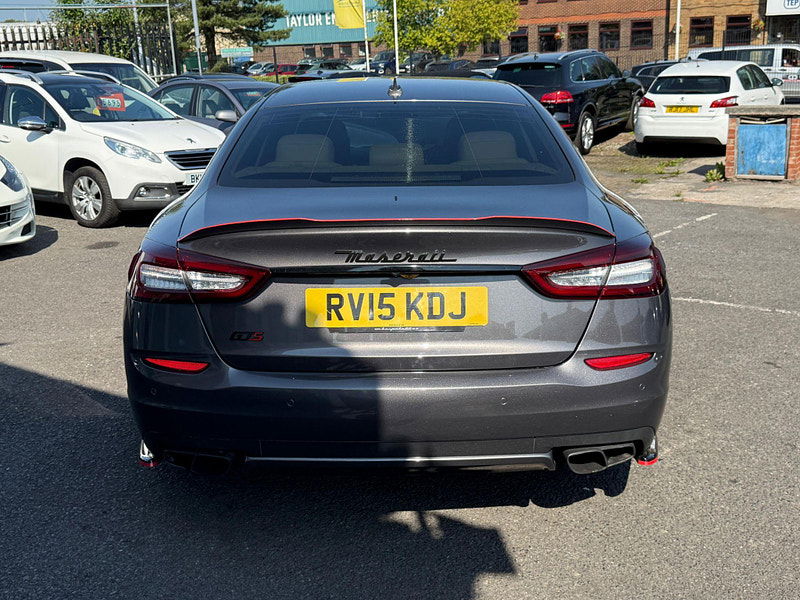 Maserati Quattroporte 3.8 V8 GTS ZF Euro 5 4dr 4dr Automatic 2015