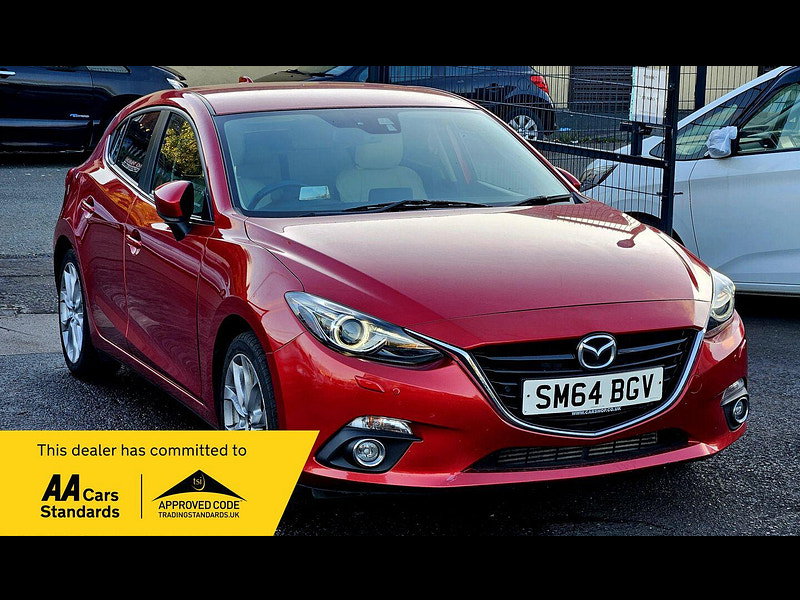 Mazda Mazda3 2.2 SKYACTIV-D Sport Nav Auto Euro 6 (s/s) 5dr 5dr Automatic 2014