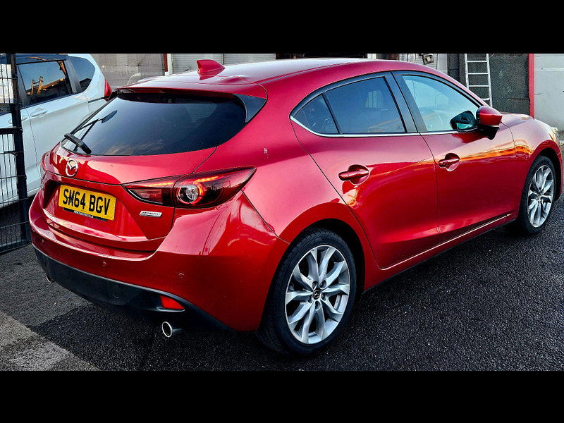Mazda Mazda3 2.2 SKYACTIV-D Sport Nav Auto Euro 6 (s/s) 5dr 5dr Automatic 2014
