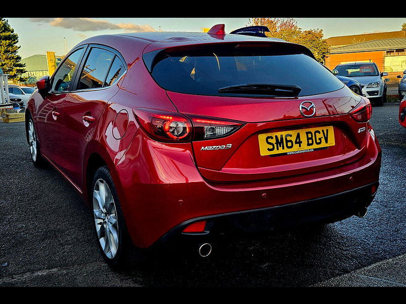 Mazda Mazda3 2.2 SKYACTIV-D Sport Nav Auto Euro 6 (s/s) 5dr 5dr Automatic 2014