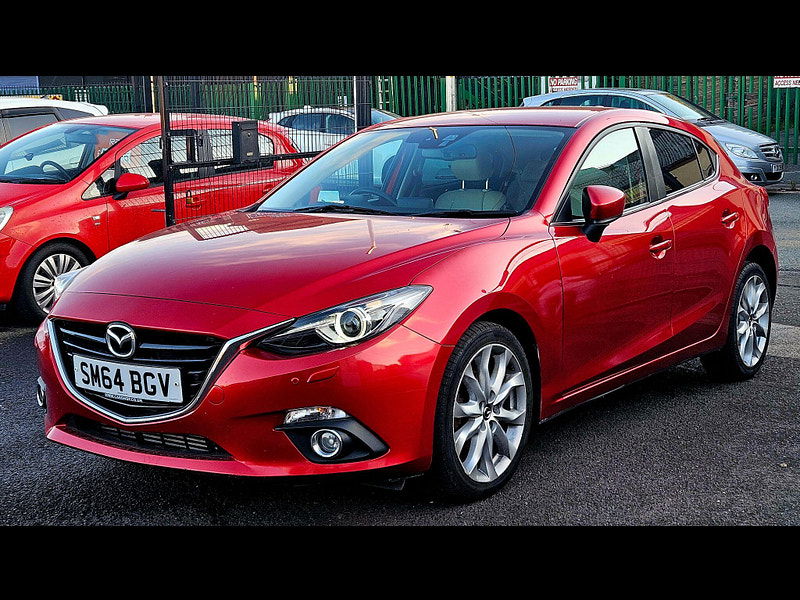 Mazda Mazda3 2.2 SKYACTIV-D Sport Nav Auto Euro 6 (s/s) 5dr 5dr Automatic 2014