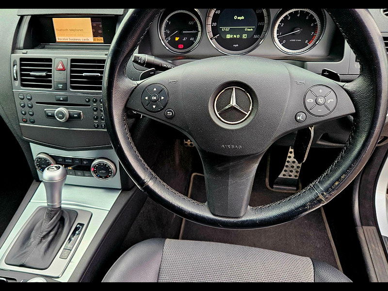Mercedes-Benz C Class 1.6 C180K BlueEfficiency Sport Auto Euro 4 5dr 5dr Automatic 2009