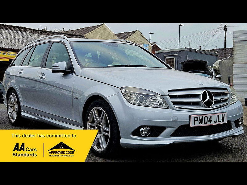 Mercedes-Benz C Class 1.6 C180K BlueEfficiency Sport Auto Euro 4 5dr 5dr Automatic 2009