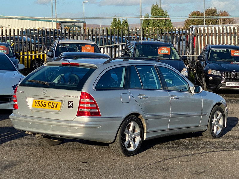 Mercedes-Benz C Class 1.8 C200 Kompressor Avantgarde SE 5dr 5dr Automatic 2007