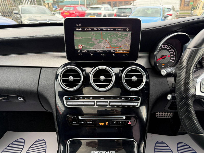 Mercedes-Benz C Class 4.0 C63 V8 BiTurbo AMG (Premium) SpdS MCT Euro 6 (s/s) 4dr 4dr Automatic 2018