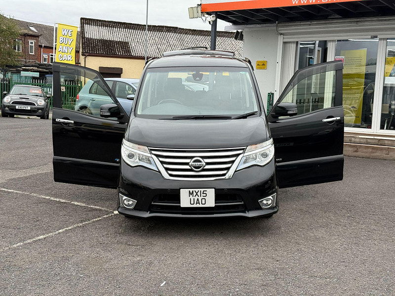 Nissan Serena HIGHWAY STAR V +HYBRID ADV SAFETY PACK 5dr Manual 2015
