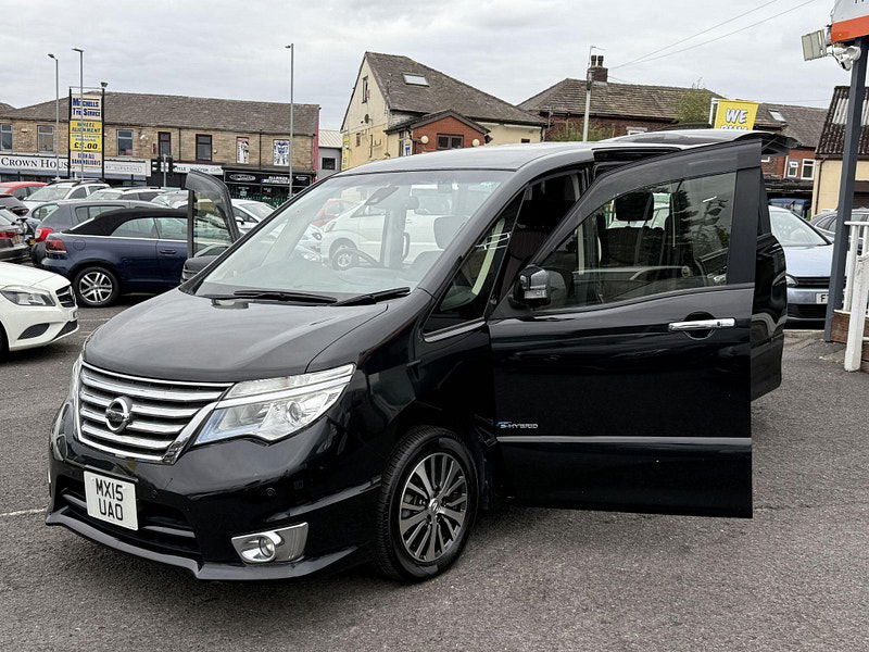Nissan Serena HIGHWAY STAR V +HYBRID ADV SAFETY PACK 5dr Manual 2015