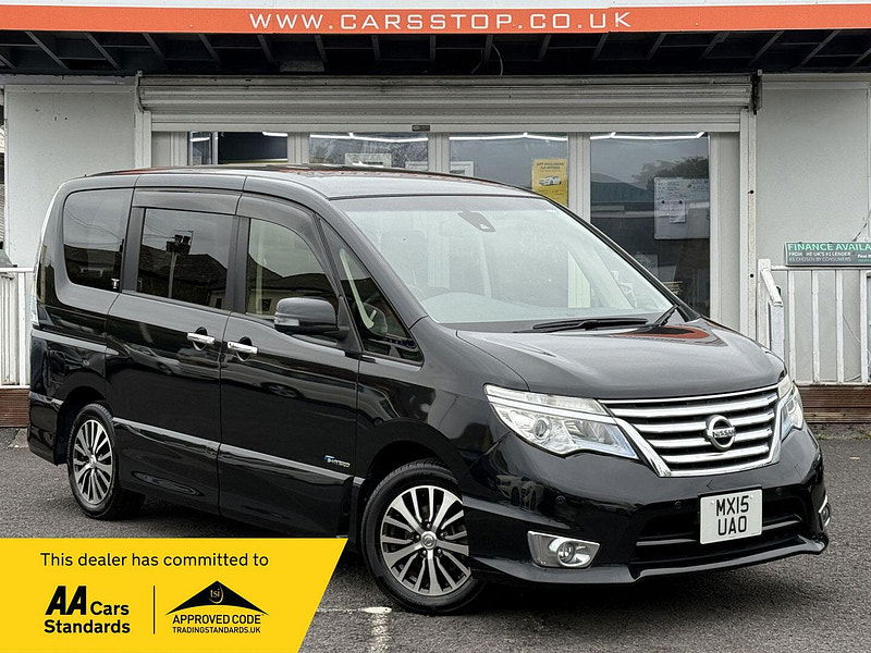 Nissan Serena HIGHWAY STAR V +HYBRID ADV SAFETY PACK 5dr Manual 2015