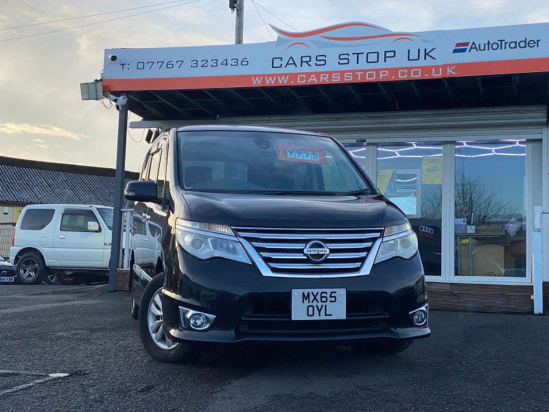 Nissan Serena Nissan Serena HIGHWAY STAR S EDITION - LEATHER 8 SEATS 2.0 5dr 5dr Automatic 2016