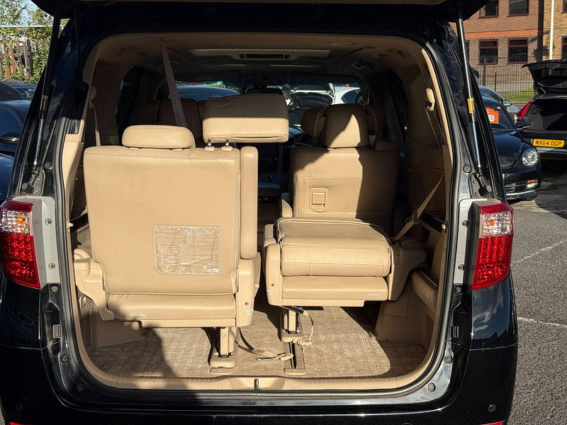 Toyota Alphard HYBRID 2.4L AUTO CRUISE 7 SEATS 5dr Automatic 2012
