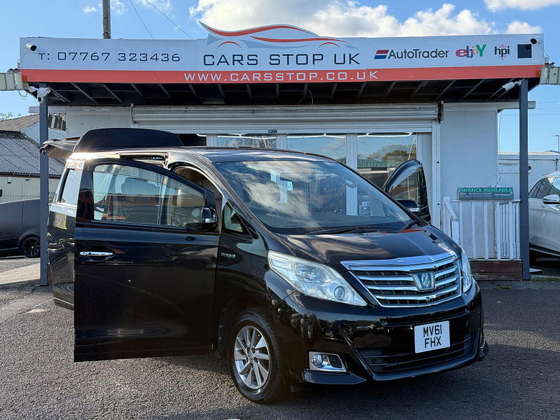 Toyota Alphard HYBRID 2.4L AUTO CRUISE 7 SEATS 5dr Automatic 2012