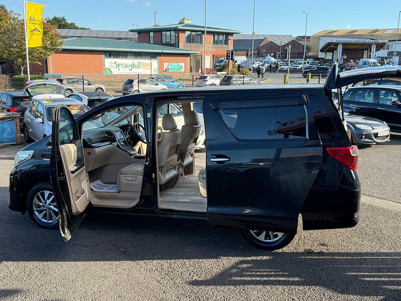 Toyota Alphard HYBRID 2.4L AUTO CRUISE 7 SEATS 5dr Automatic 2012