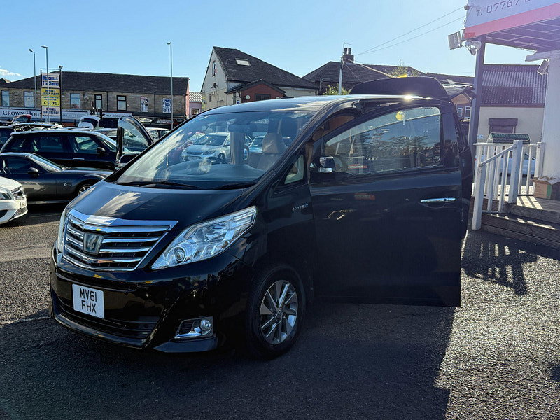 Toyota Alphard HYBRID 2.4L AUTO CRUISE 7 SEATS 5dr Automatic 2012
