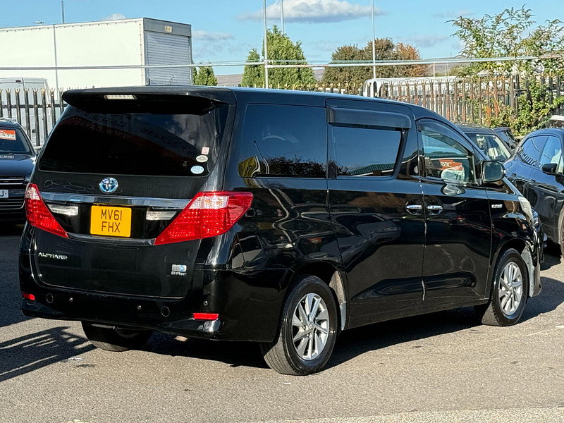 Toyota Alphard HYBRID 2.4L AUTO CRUISE 7 SEATS 5dr Automatic 2012