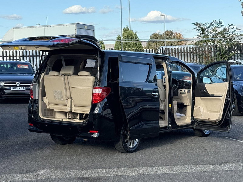 Toyota Alphard HYBRID 2.4L AUTO CRUISE 7 SEATS 5dr Automatic 2012