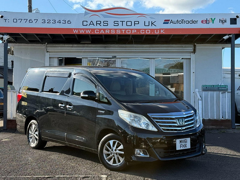 Toyota Alphard HYBRID 2.4L AUTO CRUISE 7 SEATS 5dr Automatic 2012