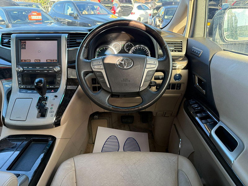 Toyota Alphard HYBRID 2.4L AUTO CRUISE 7 SEATS 5dr Automatic 2012