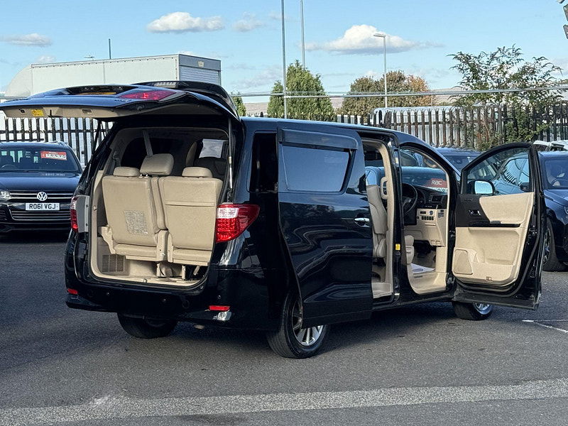 Toyota Alphard HYBRID 2.4L AUTO CRUISE 7 SEATS 5dr Automatic 2012
