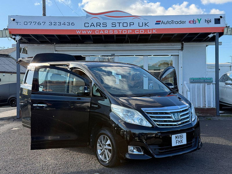 Toyota Alphard HYBRID 2.4L AUTO CRUISE 7 SEATS 5dr Automatic 2012