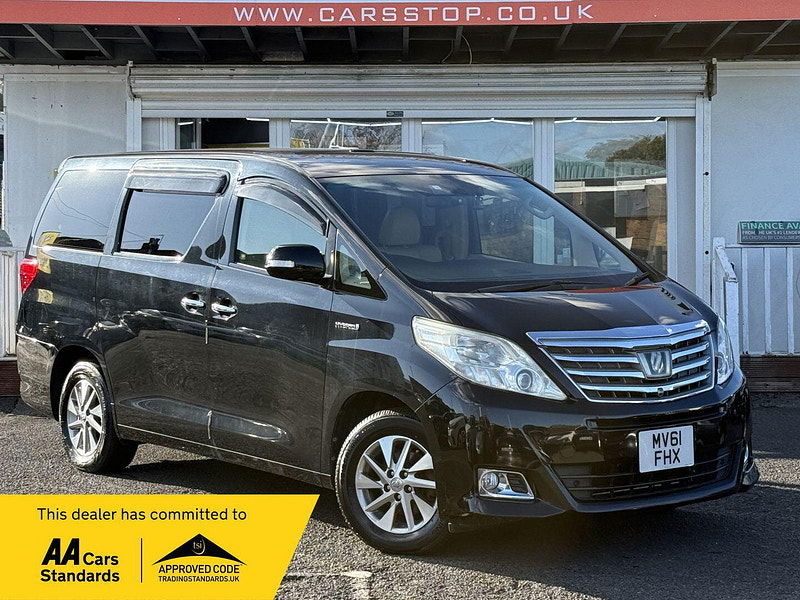 Toyota Alphard HYBRID 2.4L AUTO CRUISE 7 SEATS 5dr Automatic 2012
