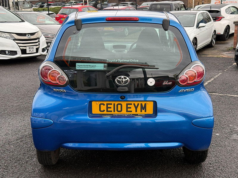 Toyota Aygo 1.0 VVT-i Blue MultiMode Euro 4 5dr 5dr Automatic 2010