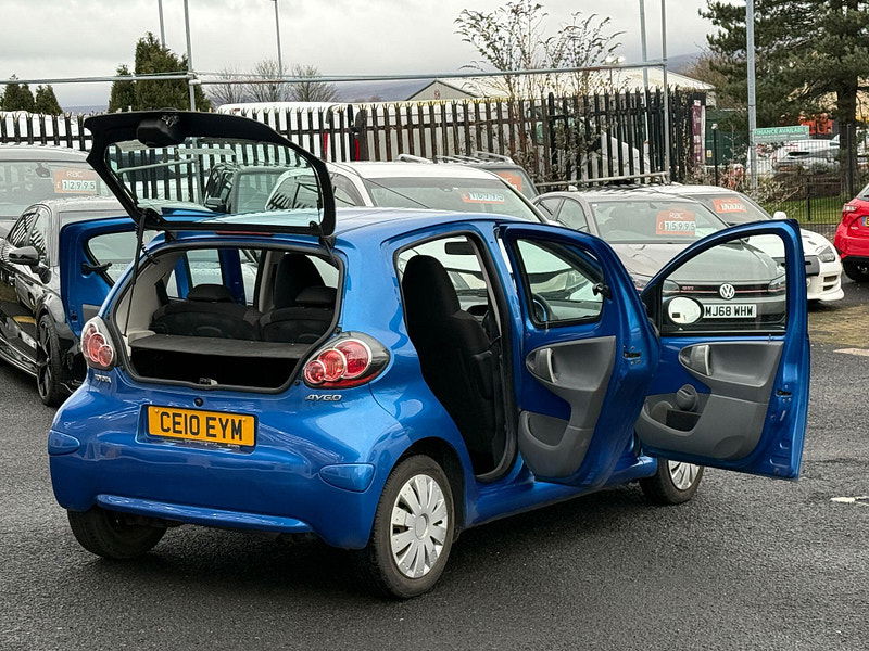 Toyota Aygo 1.0 VVT-i Blue MultiMode Euro 4 5dr 5dr Automatic 2010