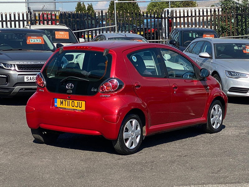 Toyota Aygo 1.0 VVT-i Ice Euro 5 5dr 5dr Manual 2011