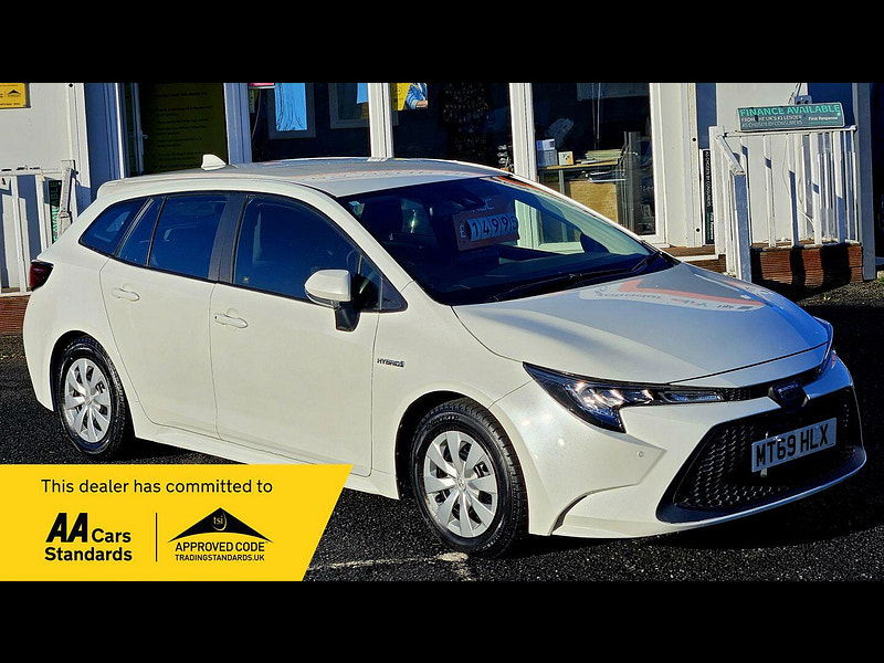 Toyota Corolla 1.8 VVT-h Design Touring Sports 5dr Petrol Hybrid CVT Euro 6 (s/s) (122 ps) 5dr Automatic 2020