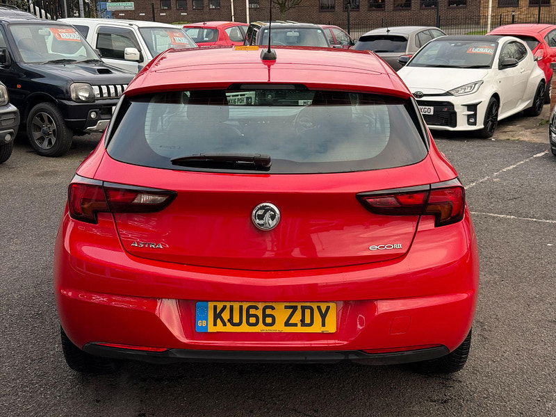 Vauxhall Astra 1.0i Turbo ecoFLEX Elite Euro 6 (s/s) 5dr 5dr Manual 2016