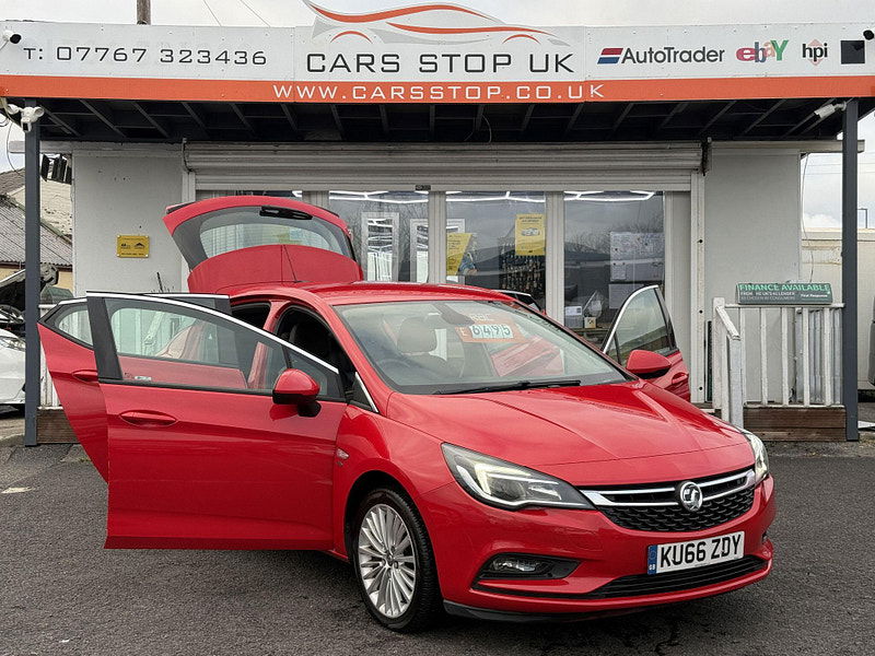 Vauxhall Astra 1.0i Turbo ecoFLEX Elite Euro 6 (s/s) 5dr 5dr Manual 2016