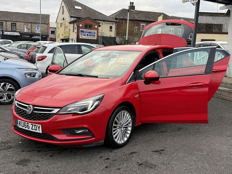 Vauxhall Astra 1.0i Turbo ecoFLEX Elite Euro 6 (s/s) 5dr 5dr Manual 2016