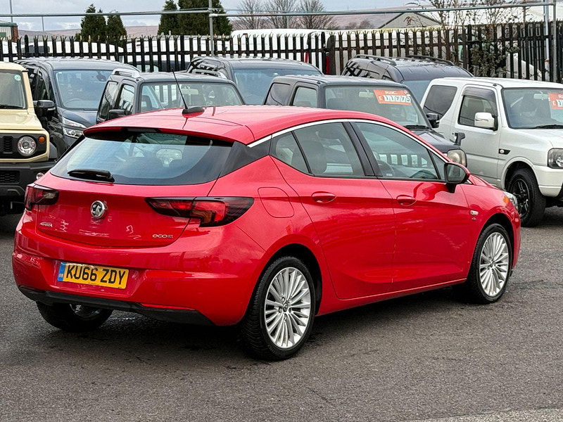 Vauxhall Astra 1.0i Turbo ecoFLEX Elite Euro 6 (s/s) 5dr 5dr Manual 2016