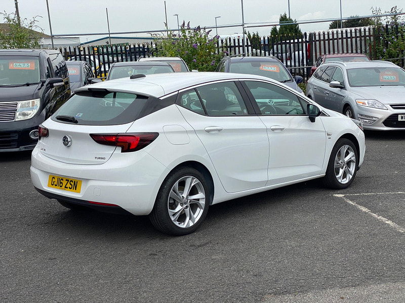 Vauxhall Astra 1.0i Turbo ecoFLEX SRi Euro 6 (s/s) 5dr 5dr Manual 2016
