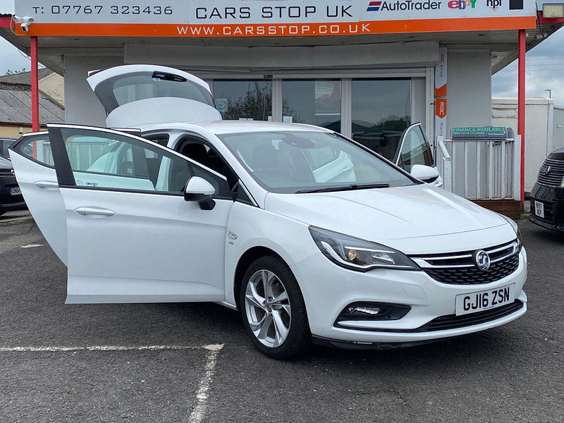 Vauxhall Astra 1.0i Turbo ecoFLEX SRi Euro 6 (s/s) 5dr 5dr Manual 2016