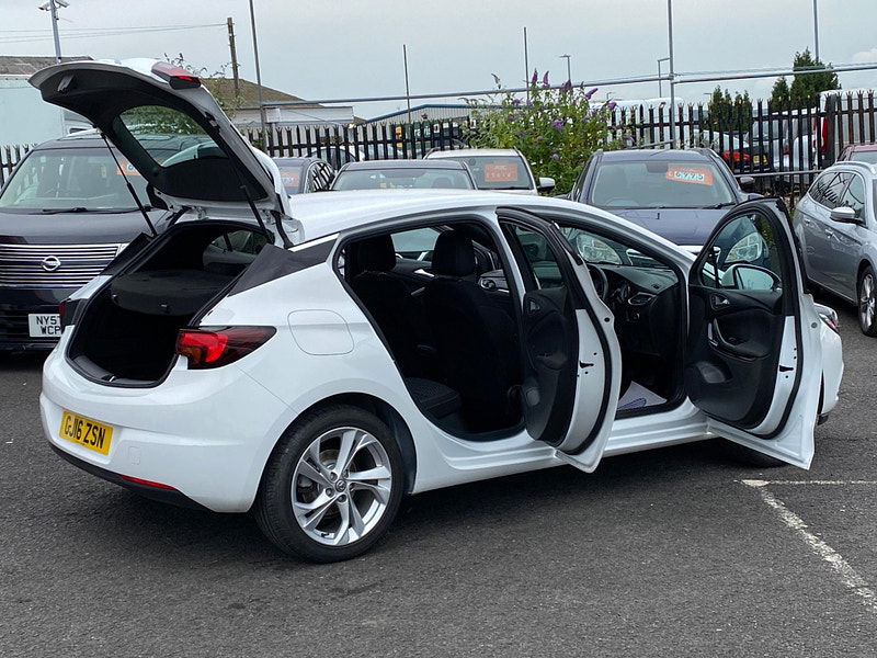 Vauxhall Astra 1.0i Turbo ecoFLEX SRi Euro 6 (s/s) 5dr 5dr Manual 2016