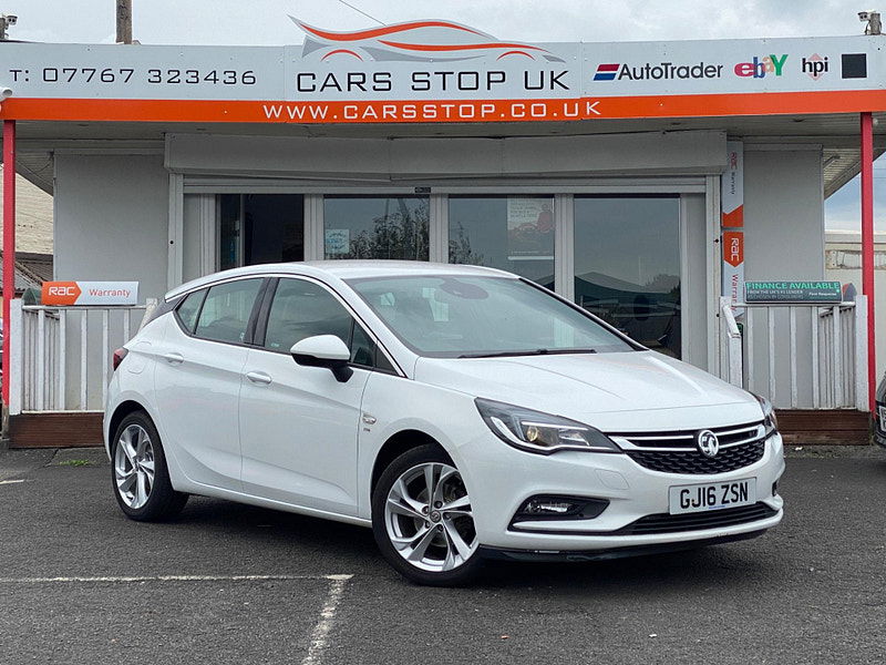 Vauxhall Astra 1.0i Turbo ecoFLEX SRi Euro 6 (s/s) 5dr 5dr Manual 2016