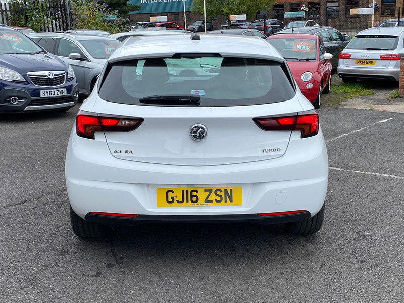 Vauxhall Astra 1.0i Turbo ecoFLEX SRi Euro 6 (s/s) 5dr 5dr Manual 2016